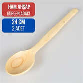 Takaz Global Doğal 24 Cm Gürgen Ağacı Ahşap Kaşık